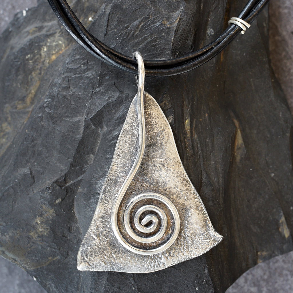 SCC01P Celtic Connection Pendant in Sterling Silver from Angela Kelly Jewellery Enniskillen Fermanagh