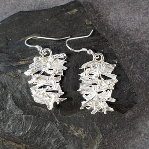 SF01E sterling silver fusion earrings from Angela Kelly Jewellery Enniskillen Fermanagh