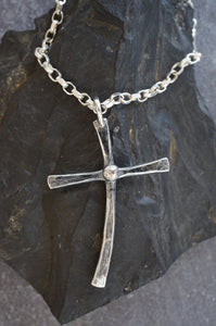 Mens Sterling Silver Cross from Angela Kelly Jewellery Enniskillen Fermanagh