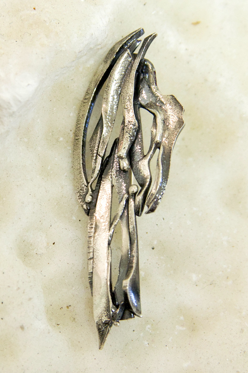WW01B sterling silver morel brooch from Angela Kelly Jewellery Enniskillen Fermanagh